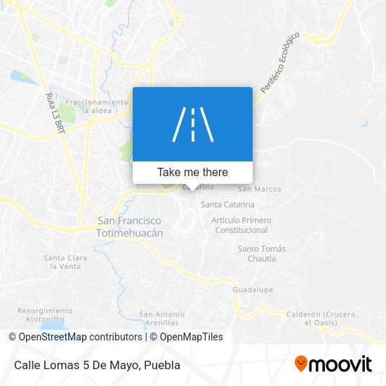 Calle Lomas 5 De Mayo map