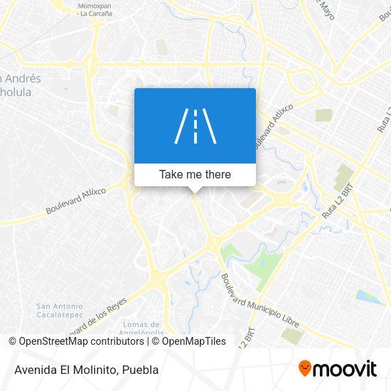 Mapa de Avenida El Molinito