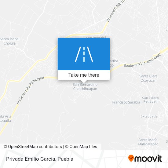 Mapa de Privada Emilio García