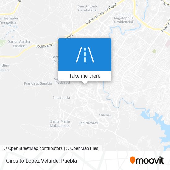 Circuito López Velarde map