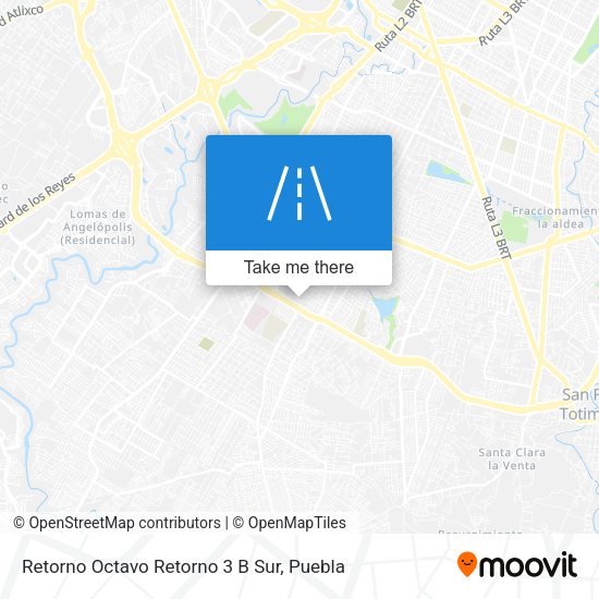 Retorno Octavo Retorno 3 B Sur map