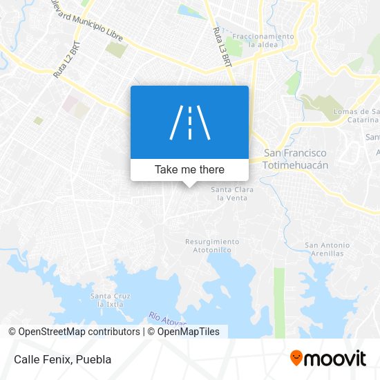 Mapa de Calle Fenix