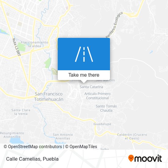 Mapa de Calle Camelias