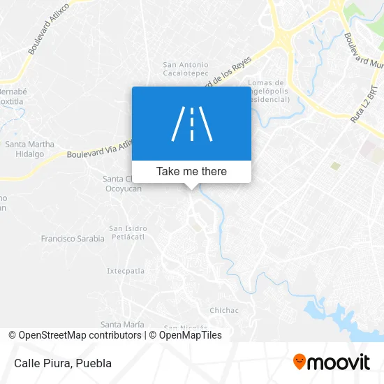 Calle Piura map