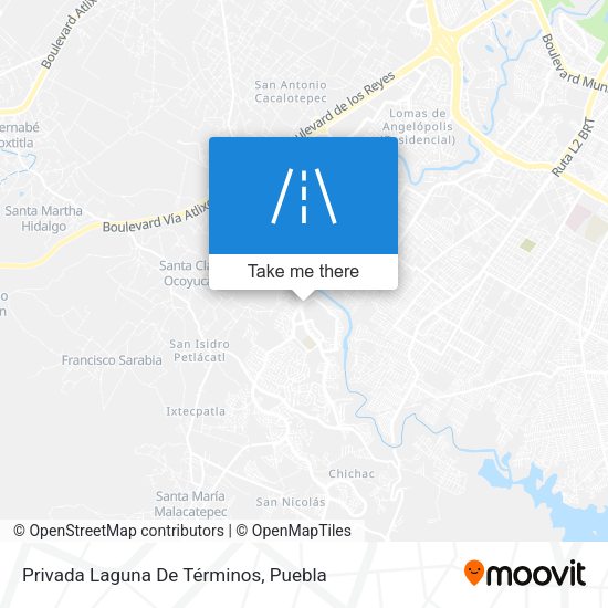 Privada Laguna De Términos map