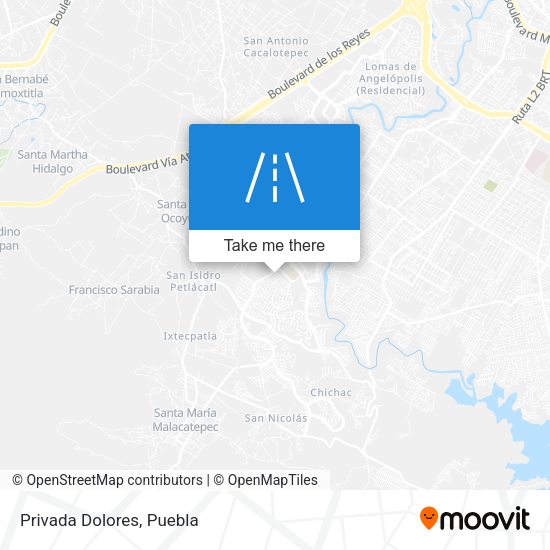 Mapa de Privada Dolores