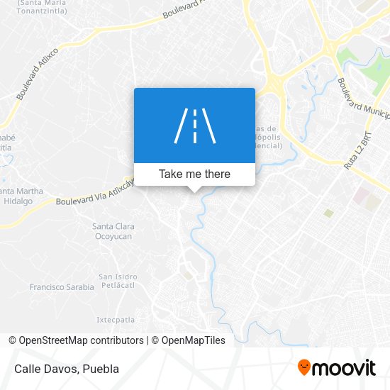 Mapa de Calle Davos