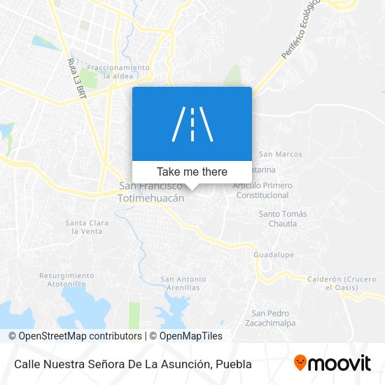 Mapa de Calle Nuestra Señora De La Asunción