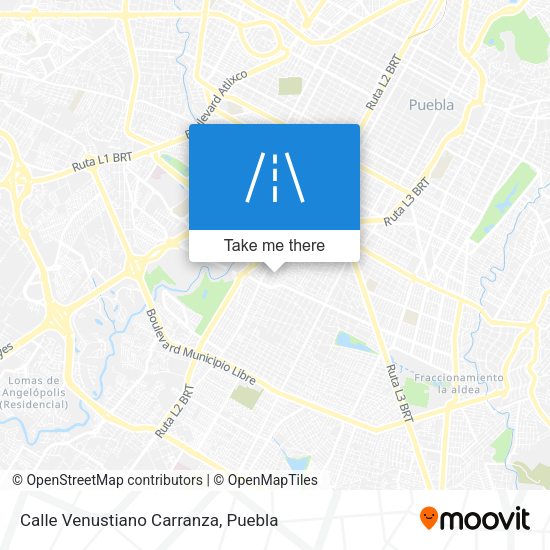 Calle Venustiano Carranza map