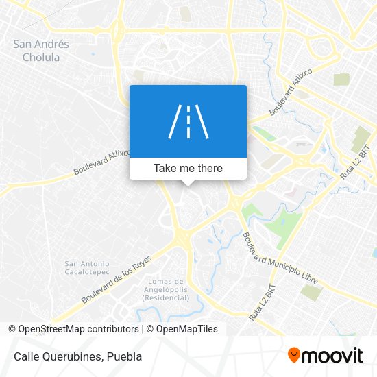 Mapa de Calle Querubines