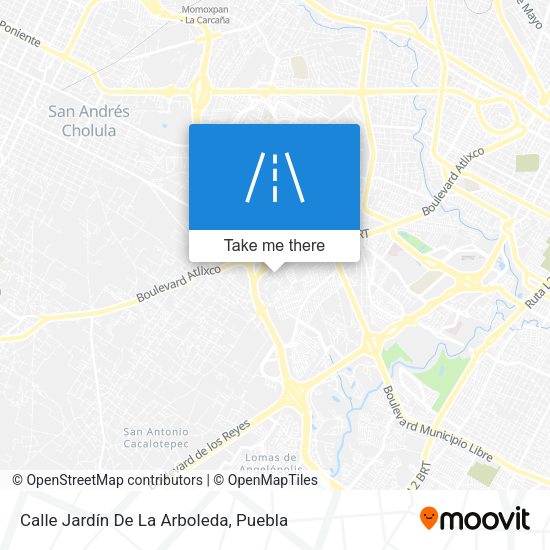 Mapa de Calle Jardín De La Arboleda