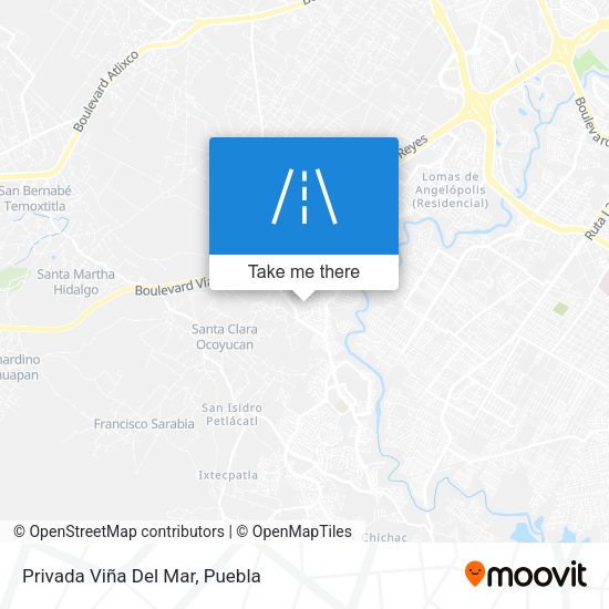 Privada Viña Del Mar map