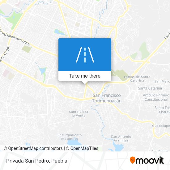 Mapa de Privada San Pedro
