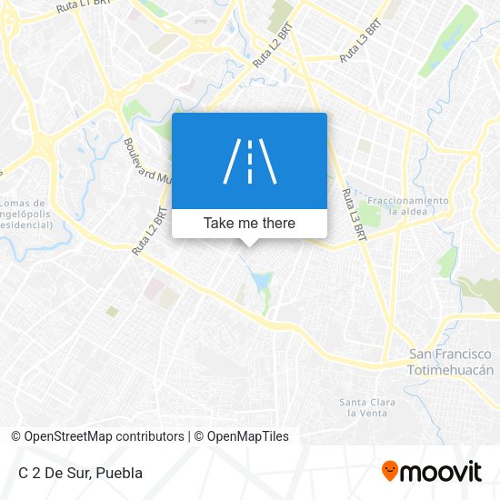 Mapa de C 2 De Sur