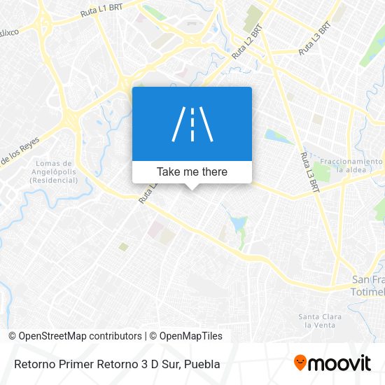 Retorno Primer Retorno 3 D Sur map