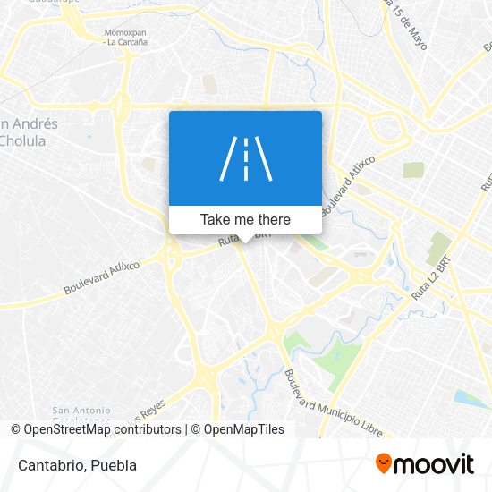 Mapa de Cantabrio