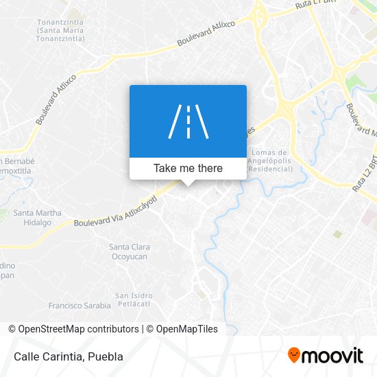 Mapa de Calle Carintia