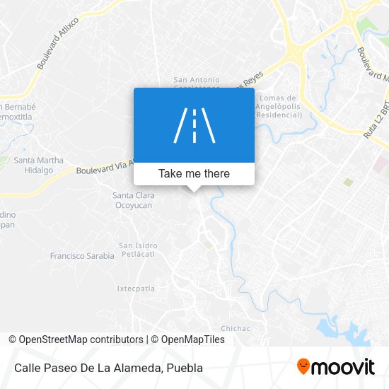 Calle Paseo De La Alameda map