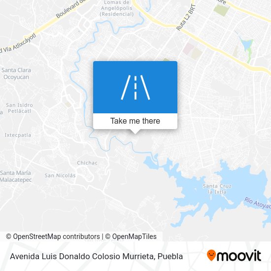 Mapa de Avenida Luis Donaldo Colosio Murrieta