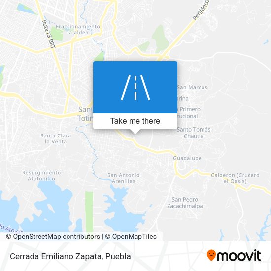 Cerrada Emiliano Zapata map