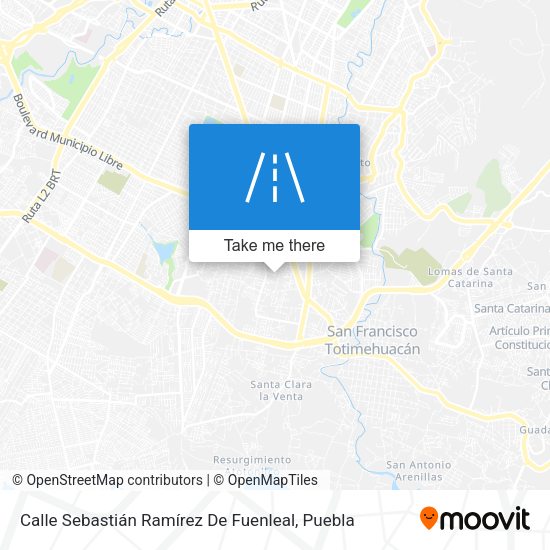Calle Sebastián Ramírez De Fuenleal map