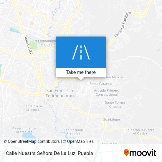 Calle Nuestra Señora De La Luz map