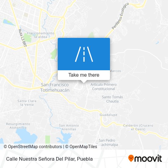 Calle Nuestra Señora Del Pilar map