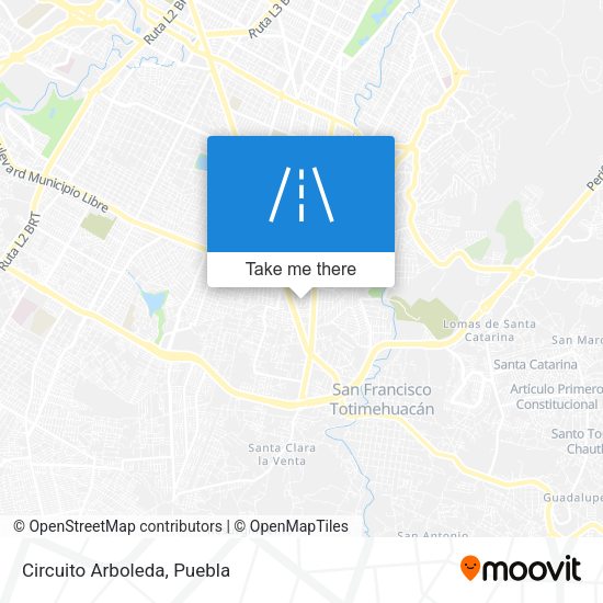 Mapa de Circuito Arboleda