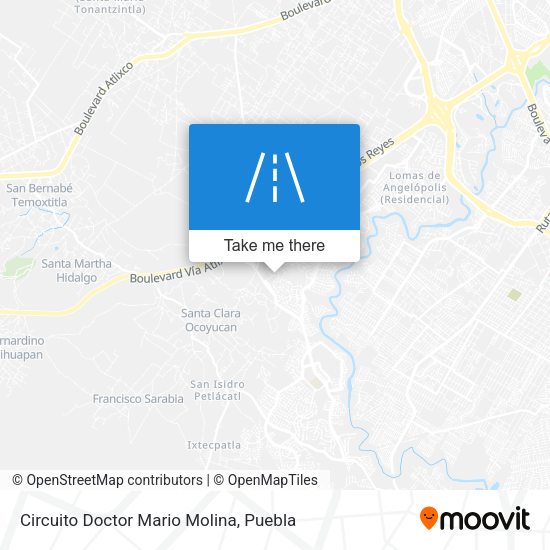 Mapa de Circuito Doctor Mario Molina