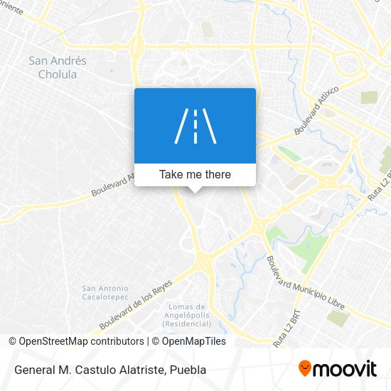 General M. Castulo Alatriste map