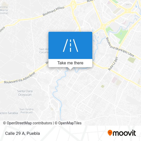Mapa de Calle 29 A