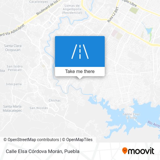 Calle Elsa Córdova Morán map
