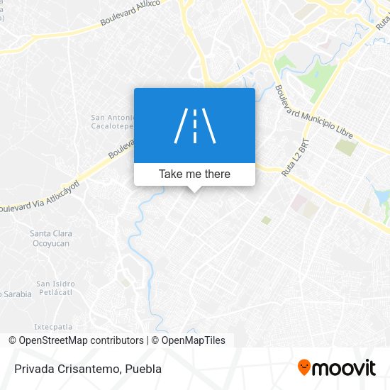 Mapa de Privada Crisantemo