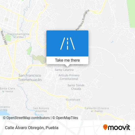 Calle Álvaro Obregón map