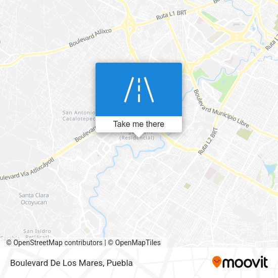 Boulevard De Los Mares map