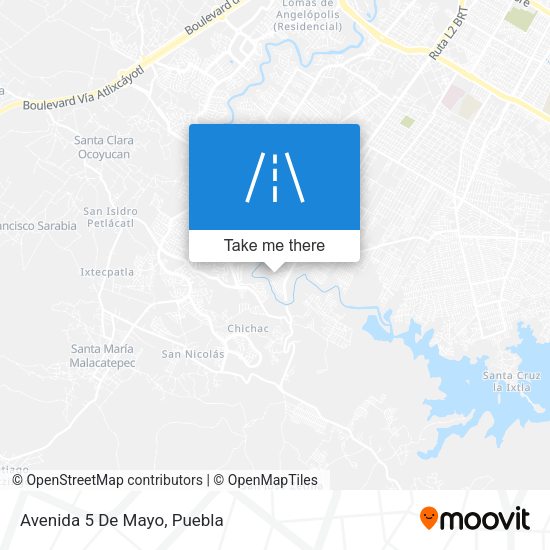 Mapa de Avenida 5 De Mayo