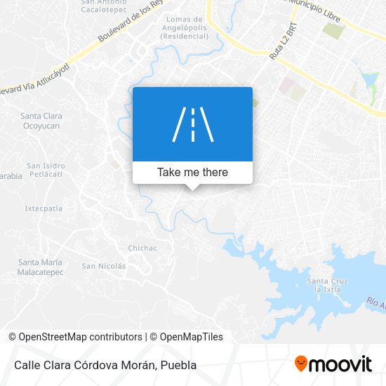 Calle Clara Córdova Morán map