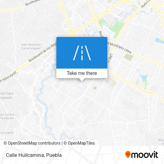 Mapa de Calle Huilcamina