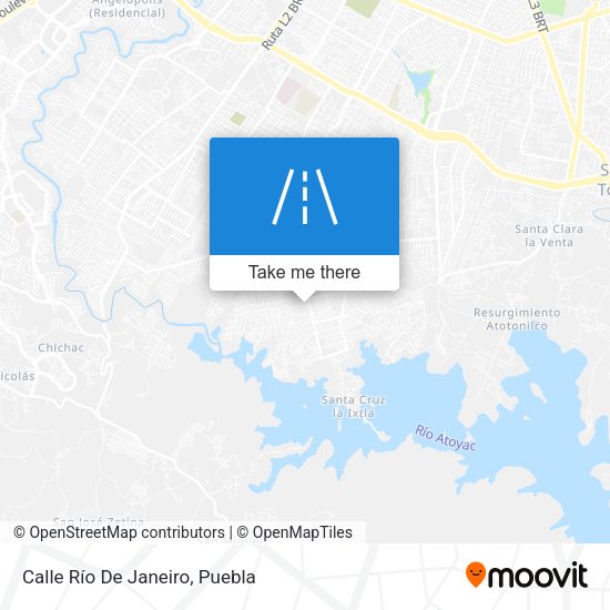 Mapa de Calle Río De Janeiro