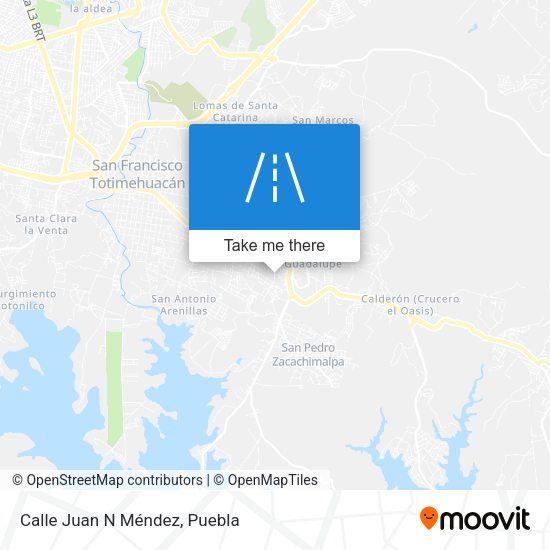 Mapa de Calle Juan N Méndez