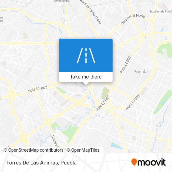 Torres De Las Ánimas map
