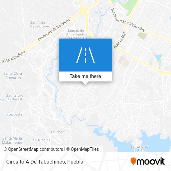 Circuito A De Tabachines map