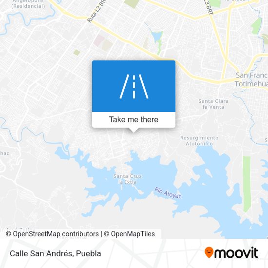 Mapa de Calle San Andrés