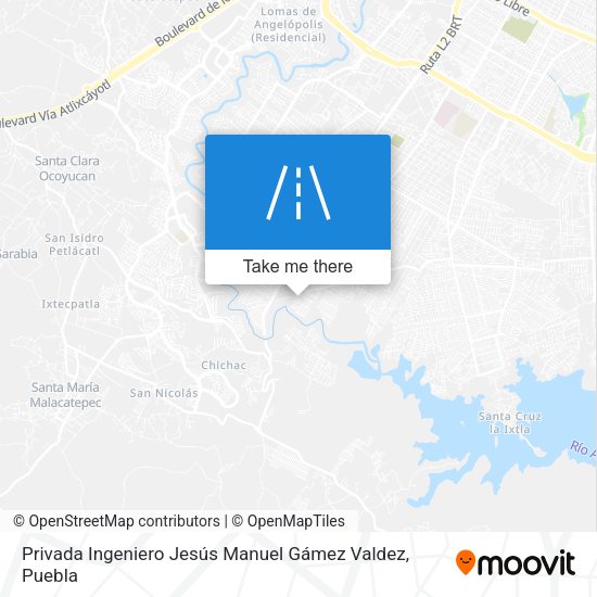 Mapa de Privada Ingeniero Jesús Manuel Gámez Valdez