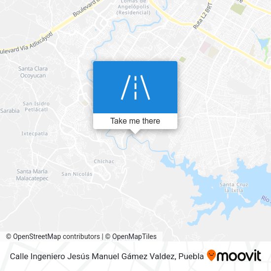 Mapa de Calle Ingeniero Jesús Manuel Gámez Valdez