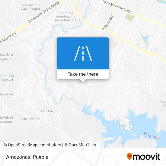 Amazonas map
