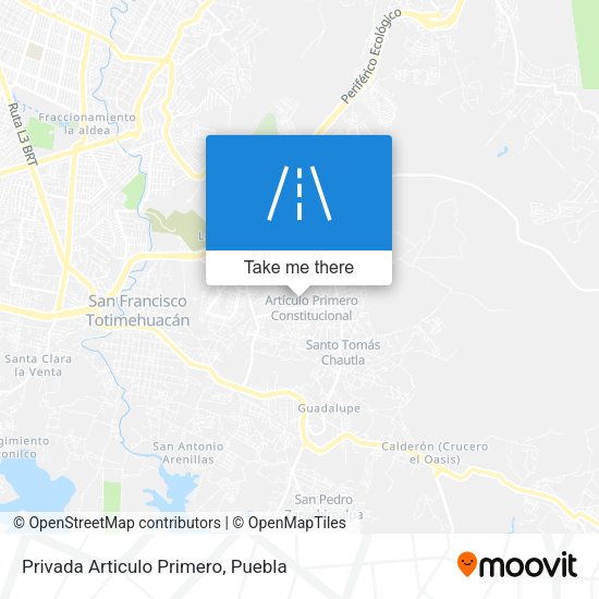Mapa de Privada Articulo Primero
