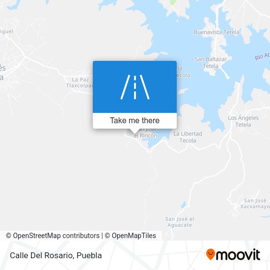 Mapa de Calle Del Rosario