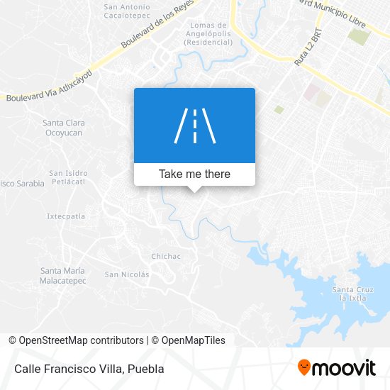 Calle Francisco Villa map