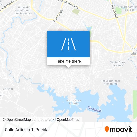 Mapa de Calle Artículo 1